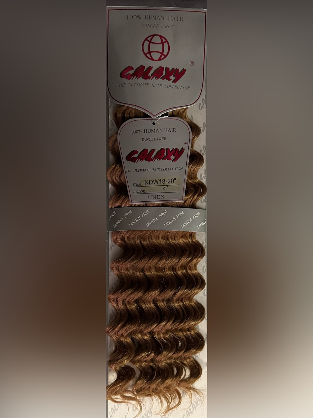 Galaxy hair. 100% human hair. Deep wave 🌊